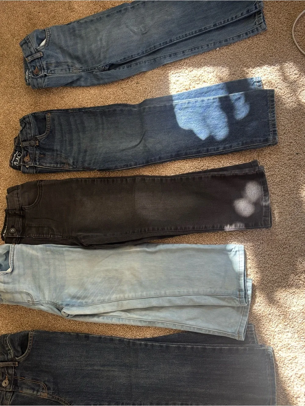 Kids's Light Blue Slim Fit Jeans